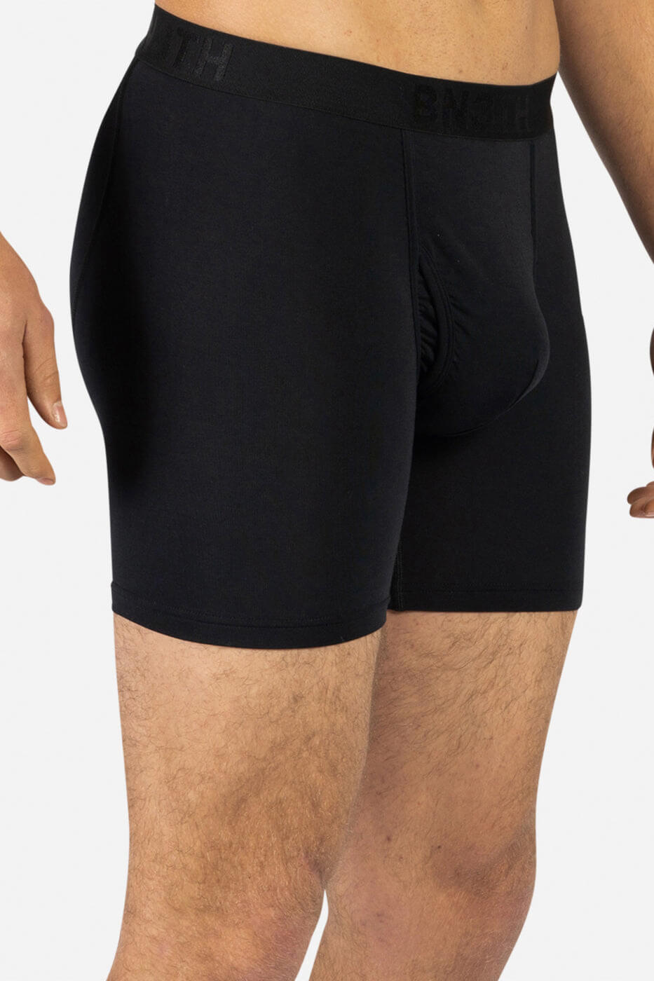 BN3TH Classic Icon Boxer with fly in black