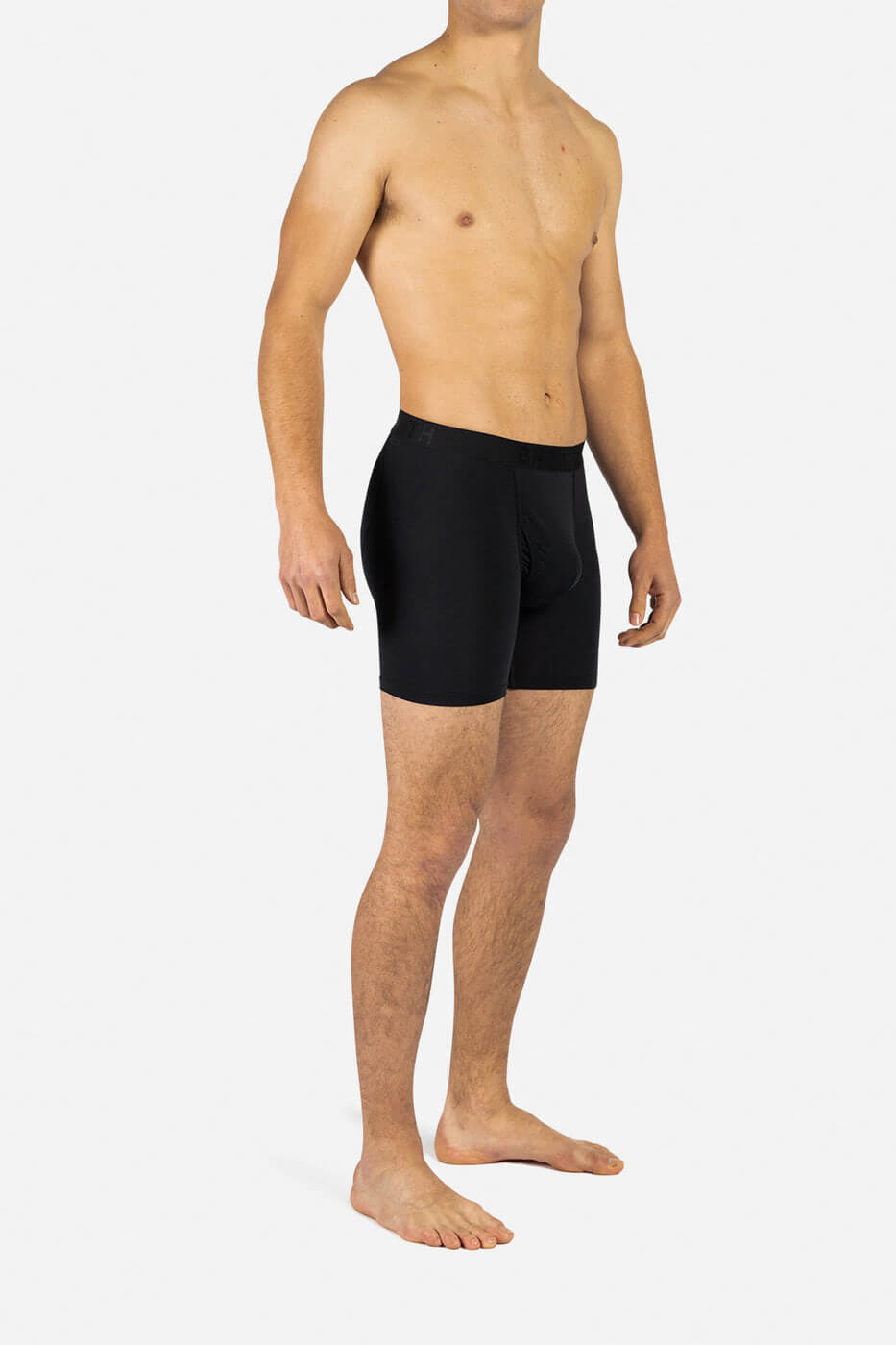 BN3TH Classic Icon Boxer with fly in black