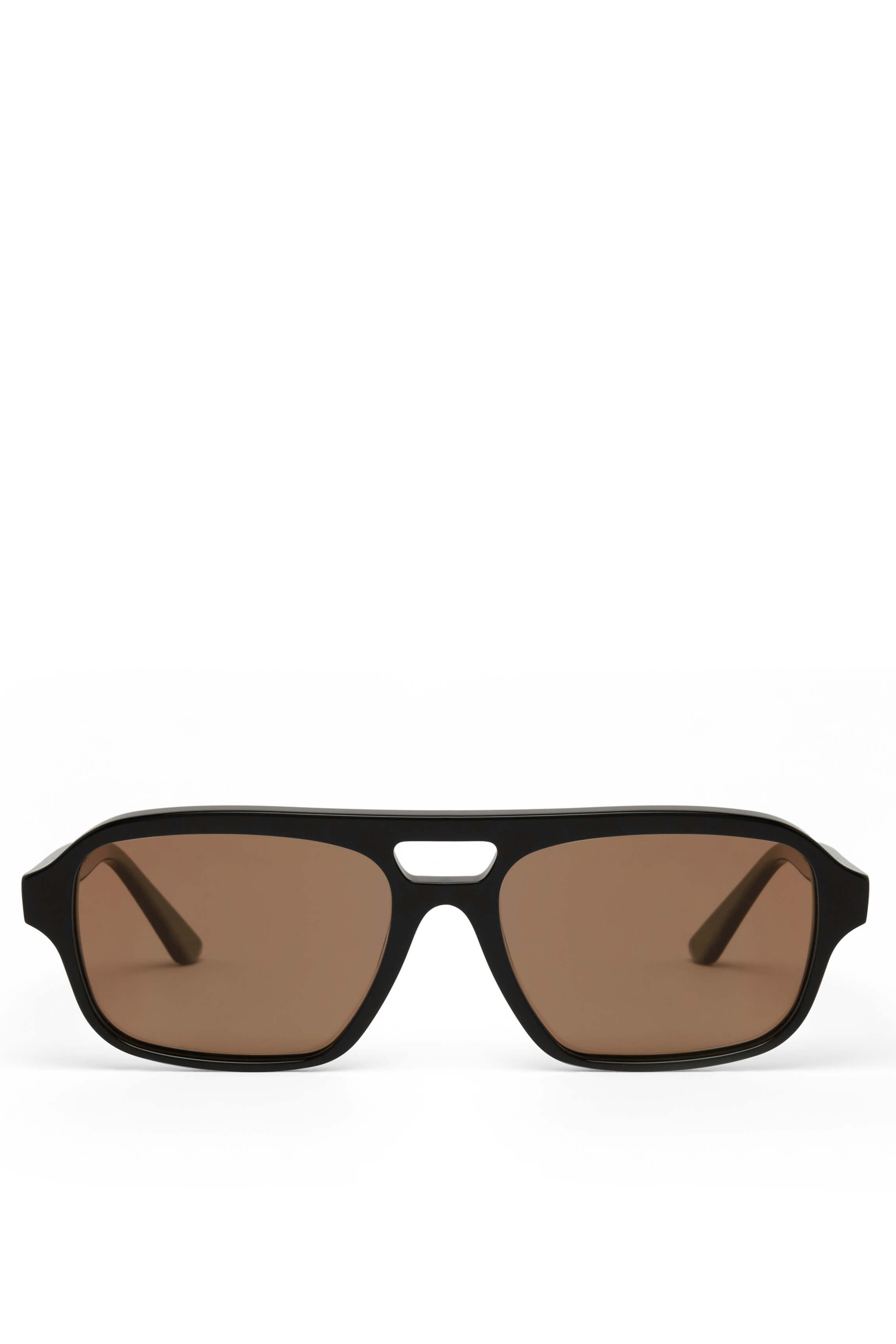 Banbe Delevigne sunglasses in black caramel