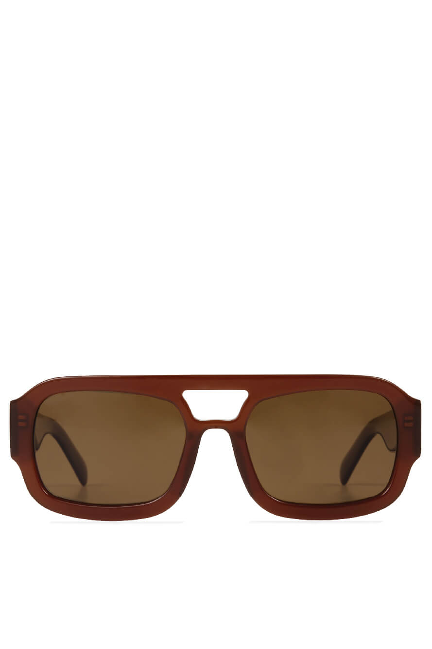 Banbe suki sunglasses in cinnamon