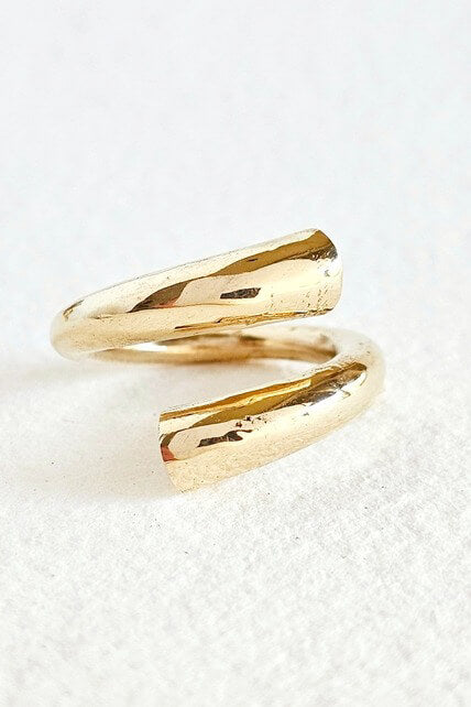 Bisjoux brass tapered ring