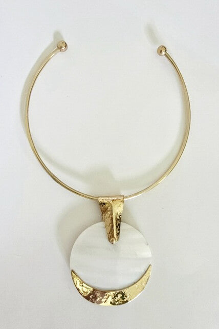 Bisjoux seashell mop pendant