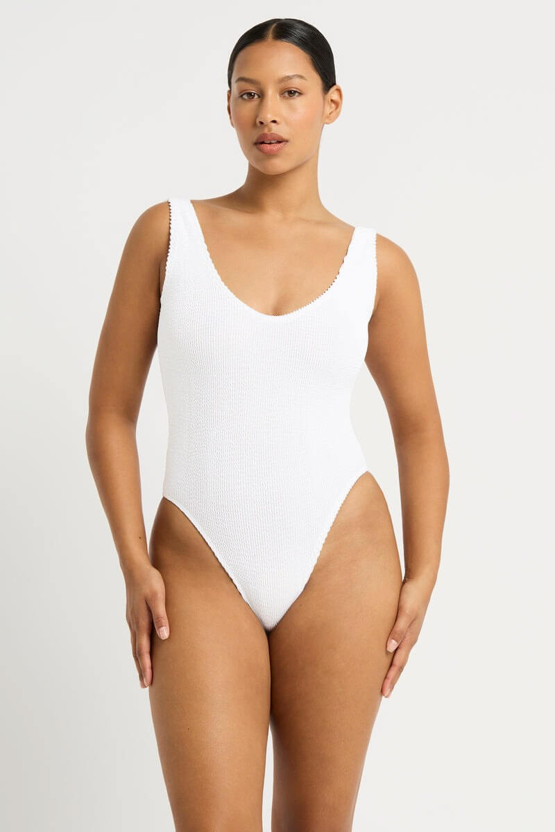 Bond Eye Mara one piece in optic white