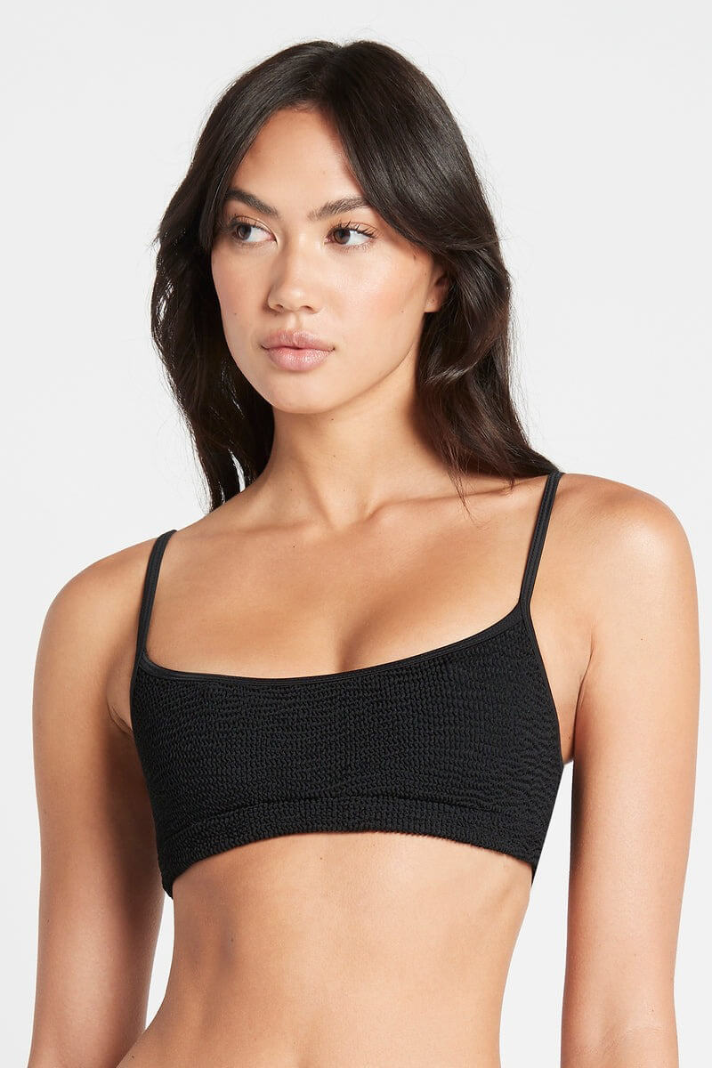 Bond Eye strap saint crop in black