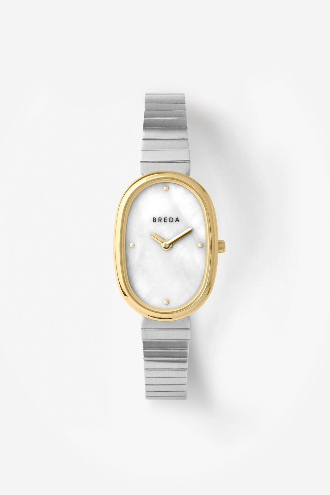 Breda Jane watch in gold silver and pearl