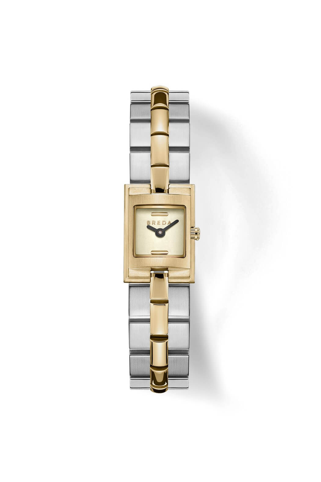 Breda Relic watch in gold silver and ivory