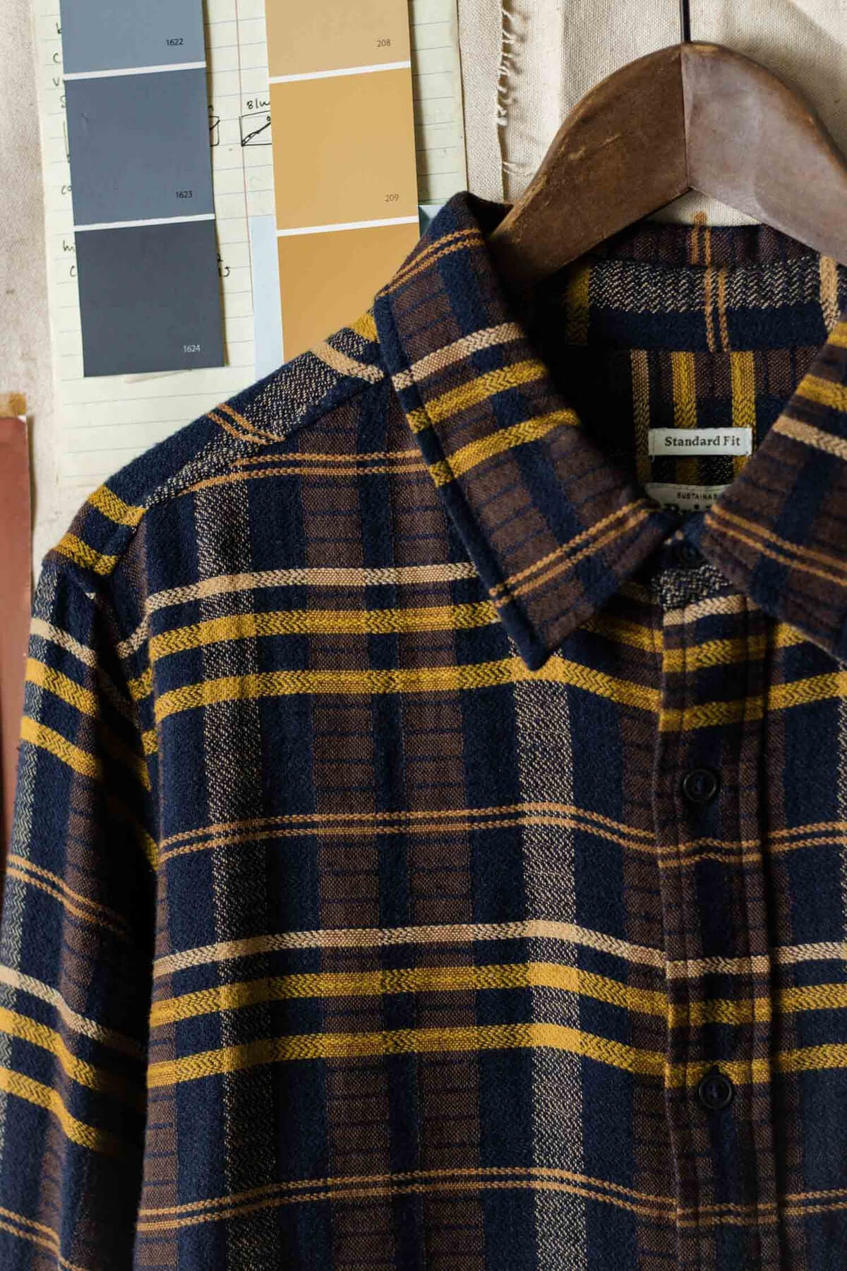 Bridge & Burn Larson Shirt in desert dawn plaid