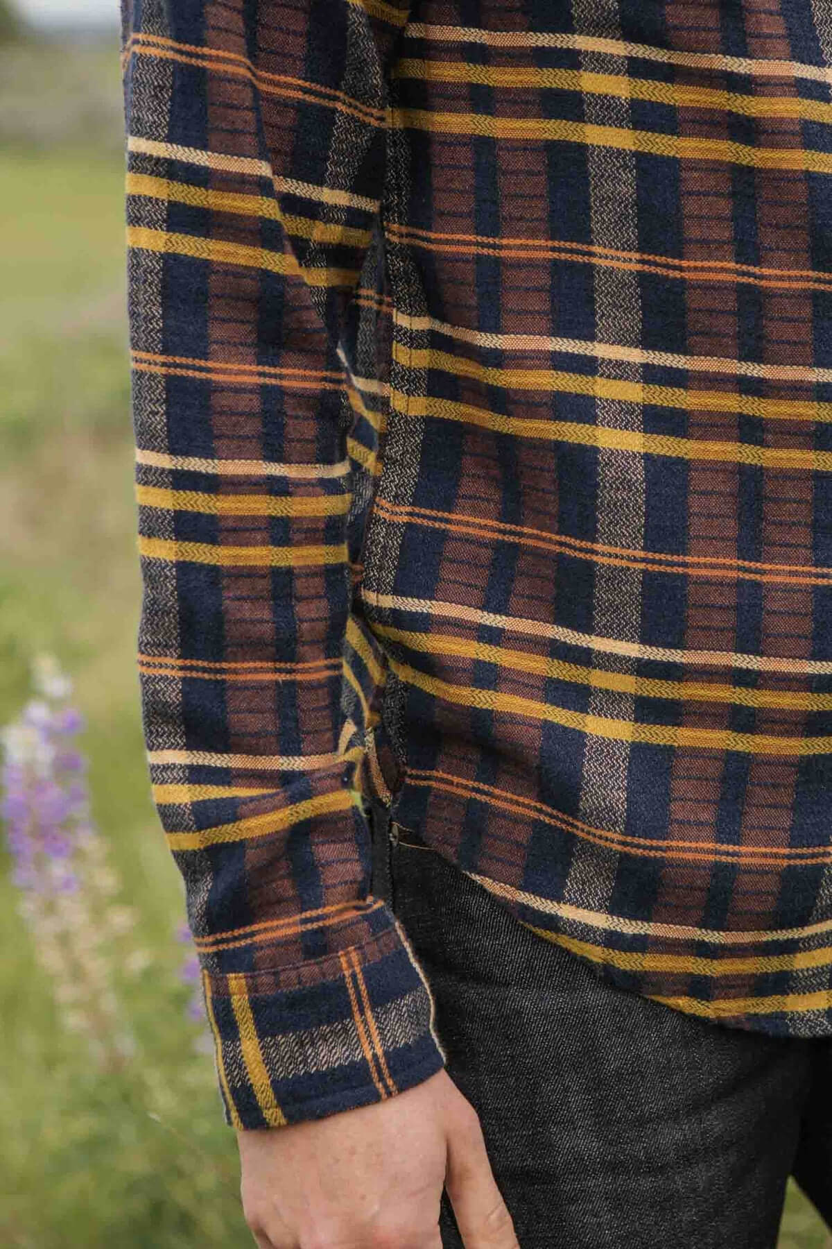 Bridge & Burn Larson Shirt in desert dawn plaid