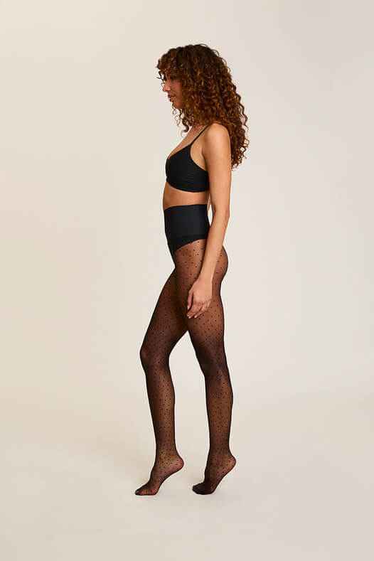 The Chic Dot Sheer Tights