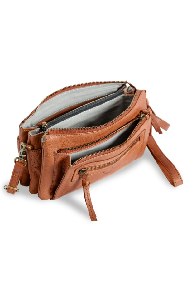 Day & Mood Day Bjork Crossbody in saddle