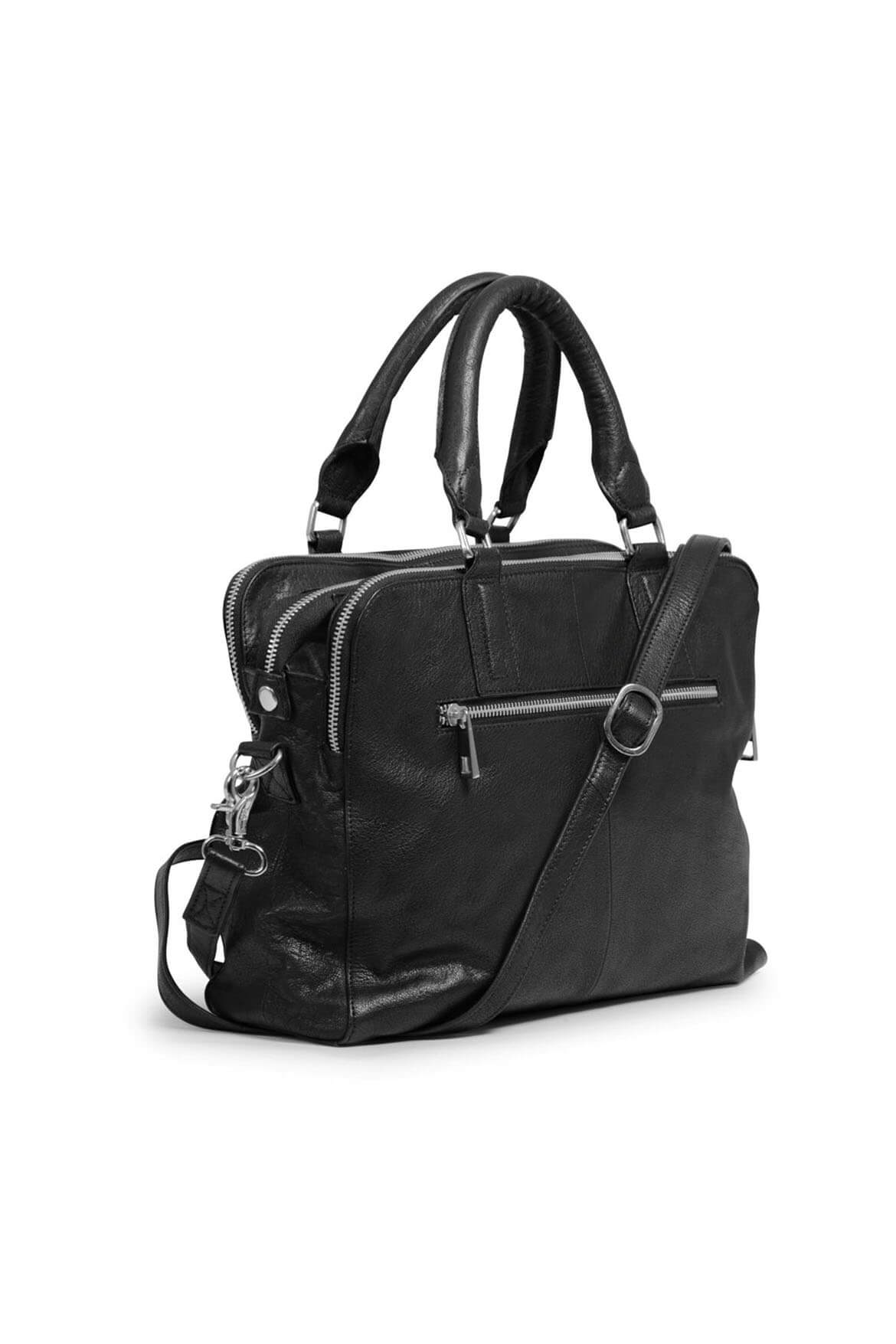 Day + Mood Hannah satchel in black