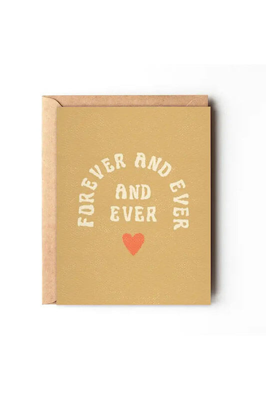 Daydream prints forever and ever card