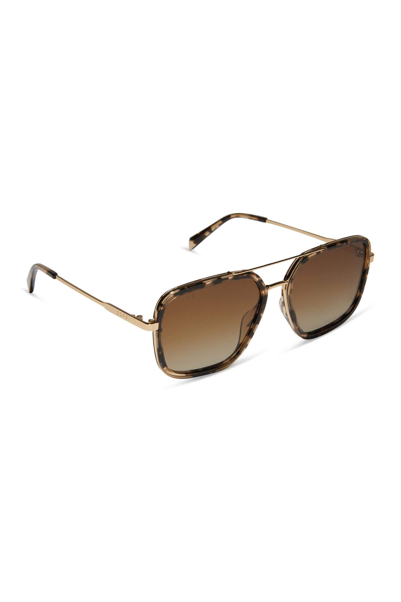 Diff Eyewear Jordan sunglasses in espresso tortoise