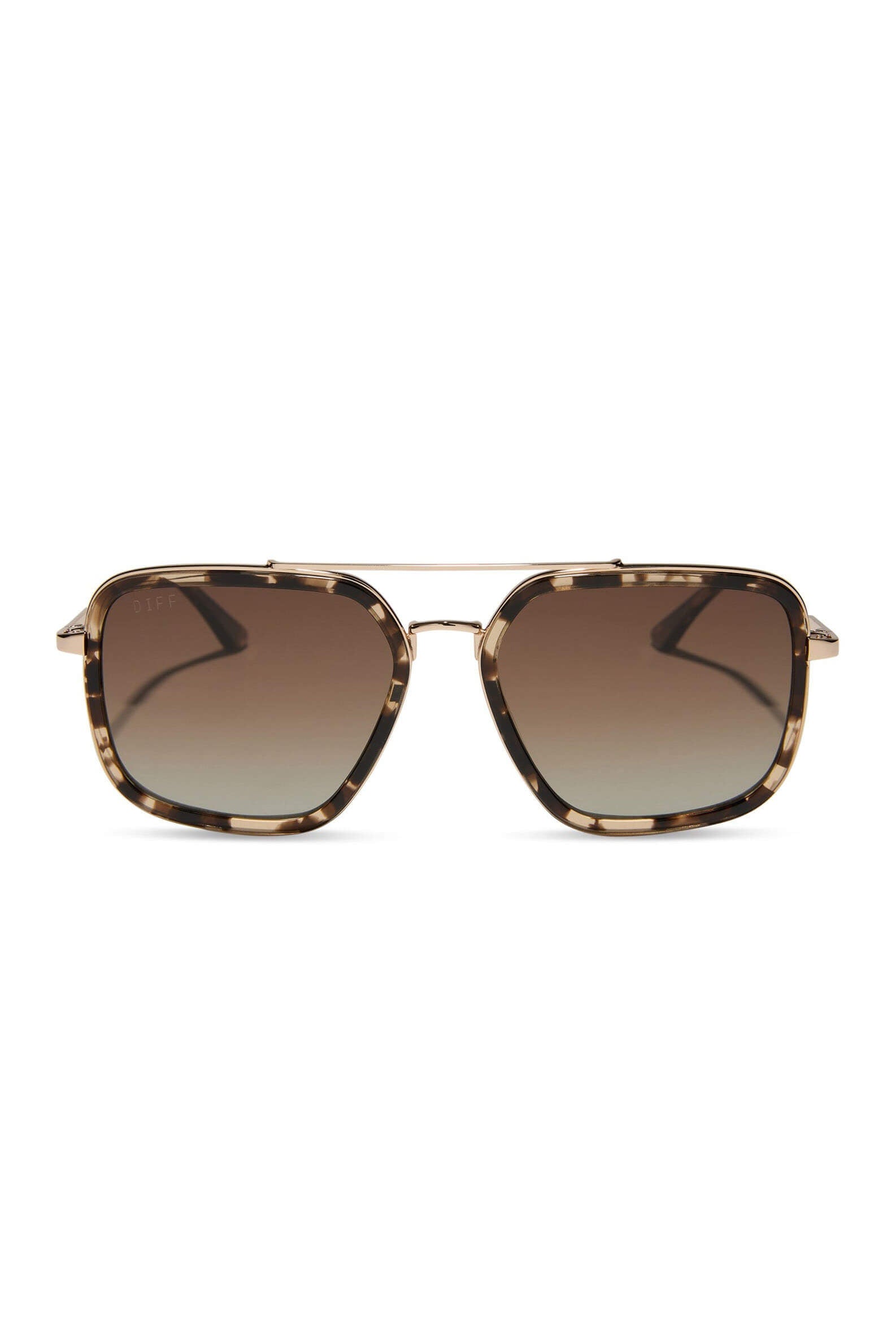 Diff Eyewear Jordan sunglasses in espresso tortoise