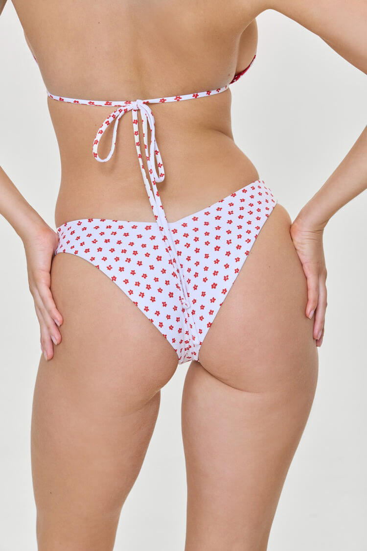 Frankies Bikinis enzo bottom in daisy dot