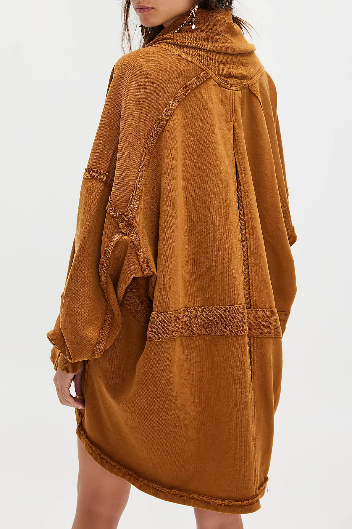 Free People Boothbay sweatshirt in chai tea