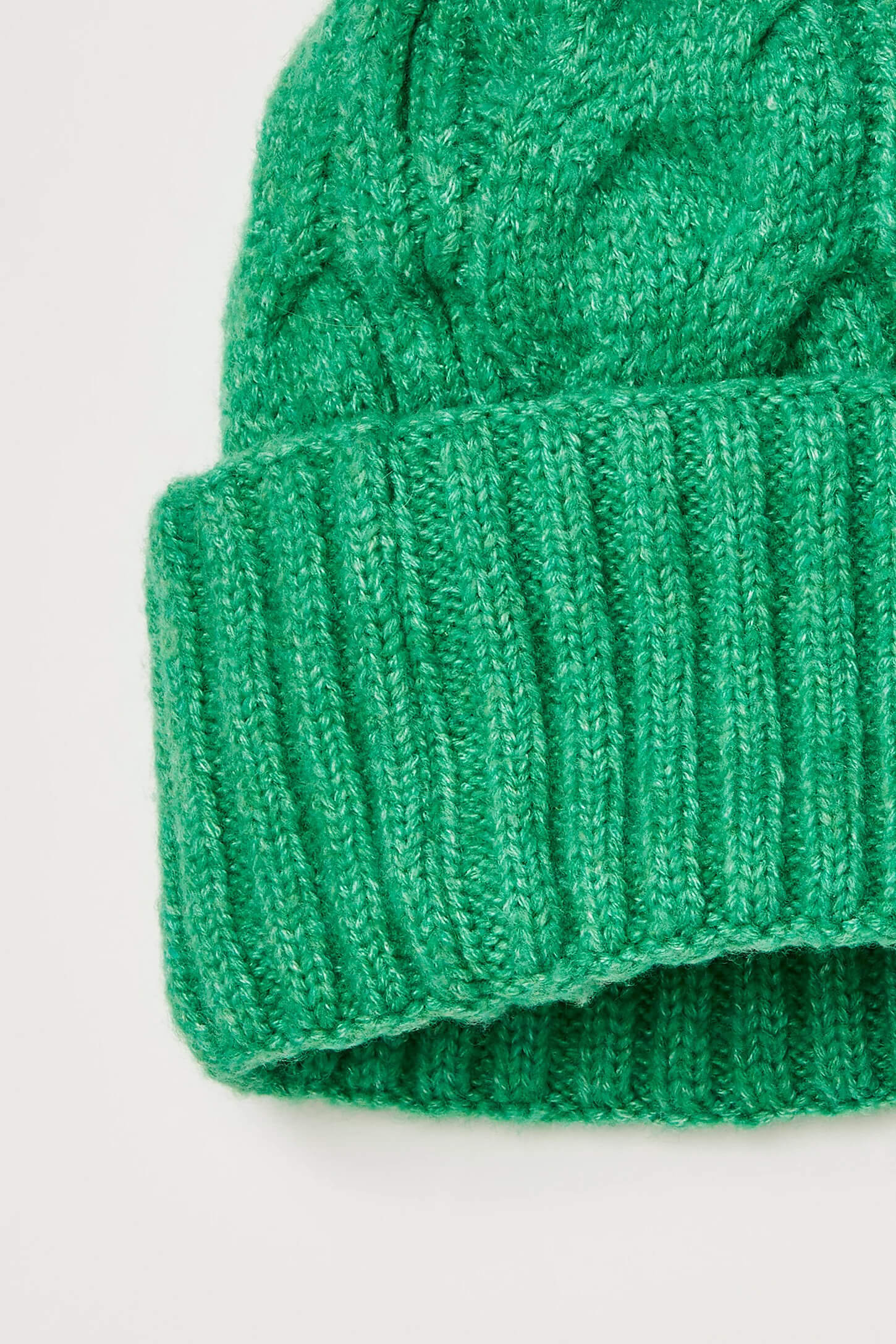 Free People coast line beanie in green