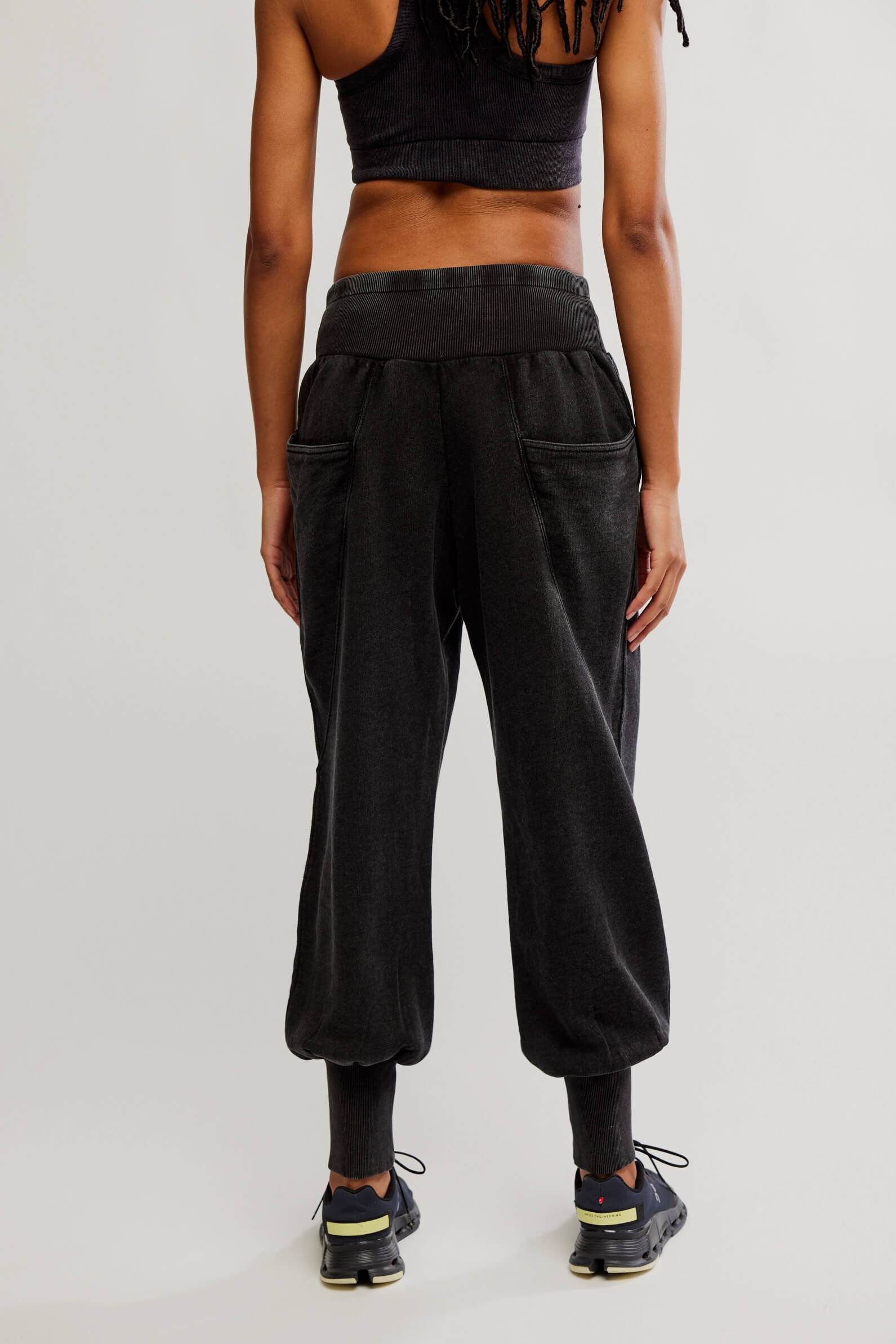 Free People Day Off Pant in black