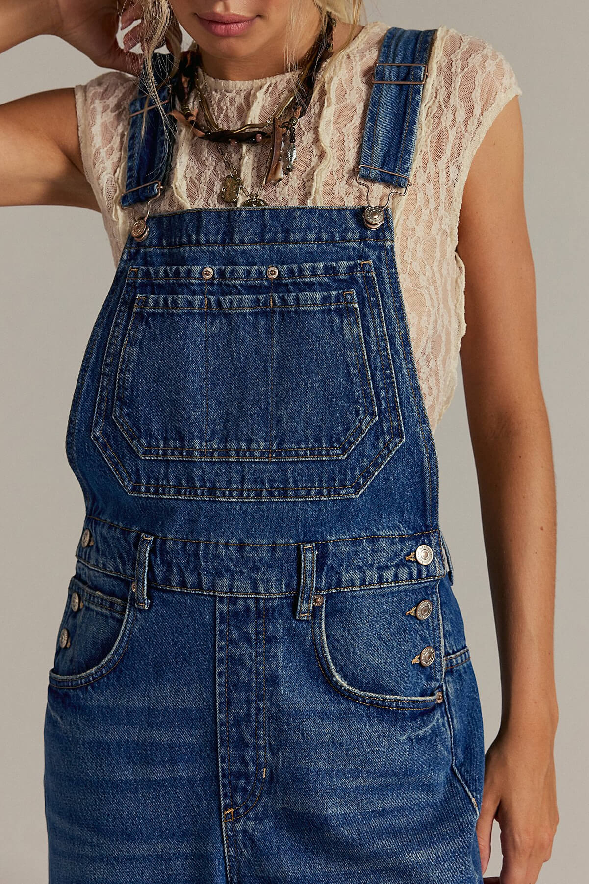 Free People Deep Trance overall in reverie