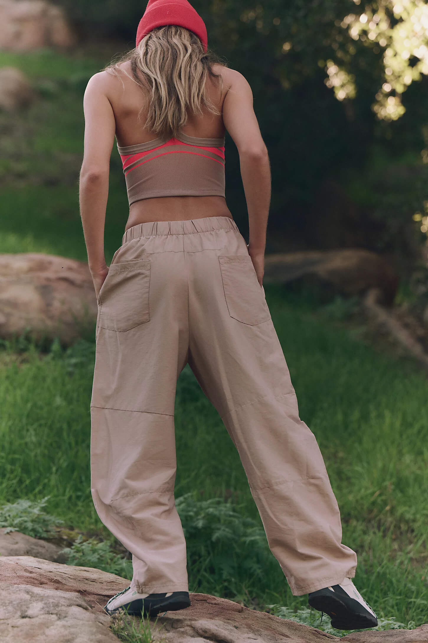 Free People Game Day Pant in sandy