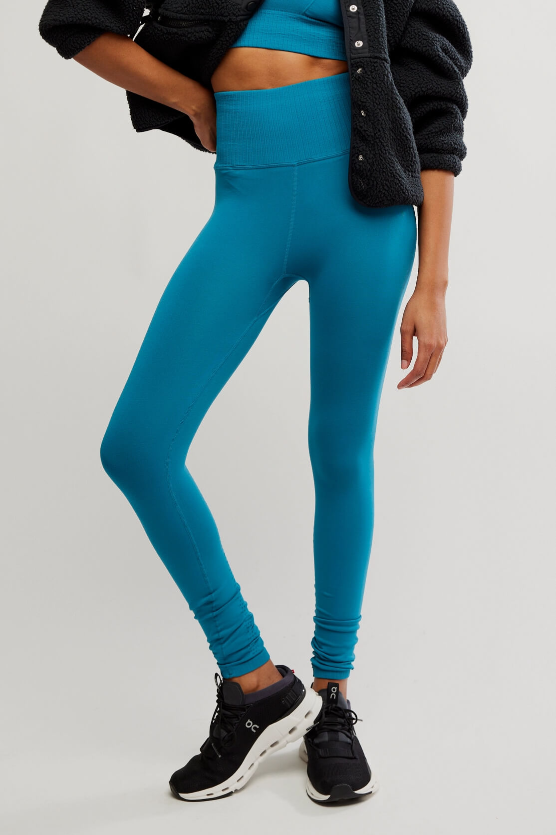 Free People Good Karma legging in celestial blue