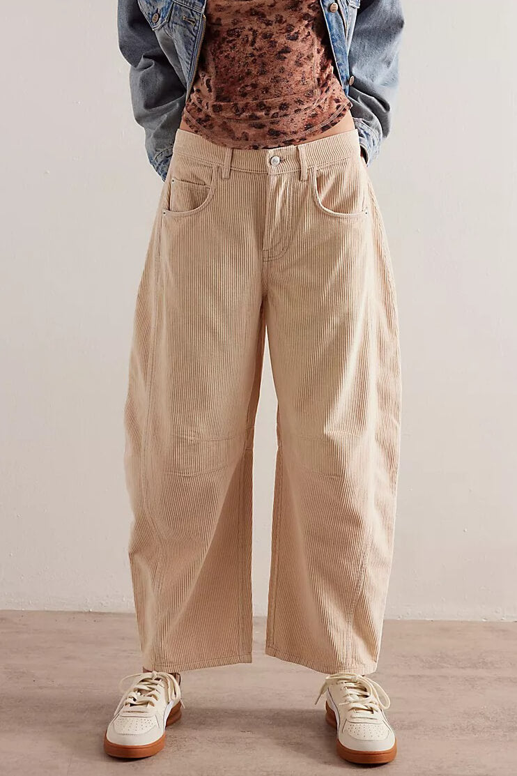 Free People good luck barrel jeans in crystal grey