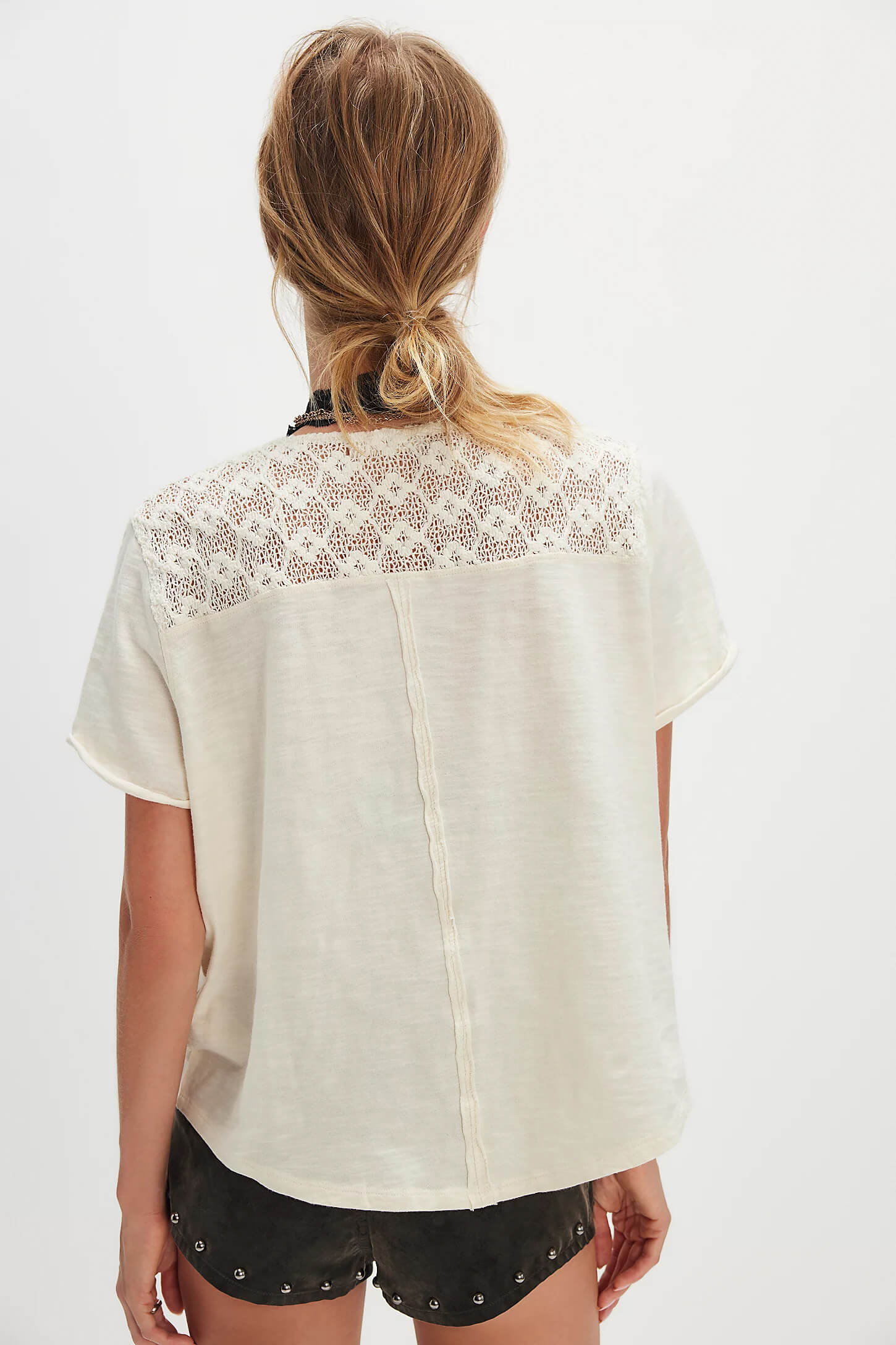 Free People Heirloom Henley in tea