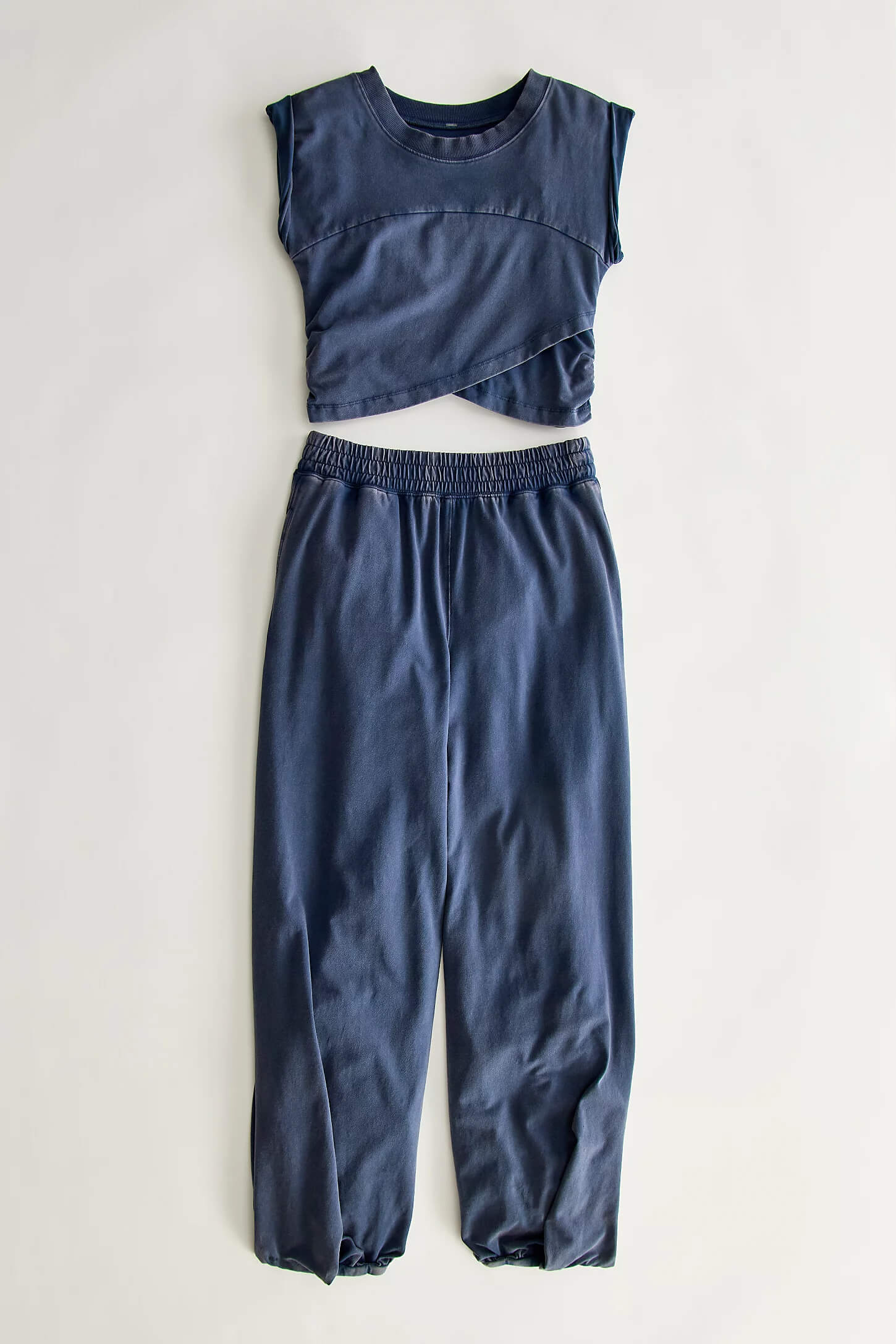 Free People Hot Shot Crossover Set in midnight navy