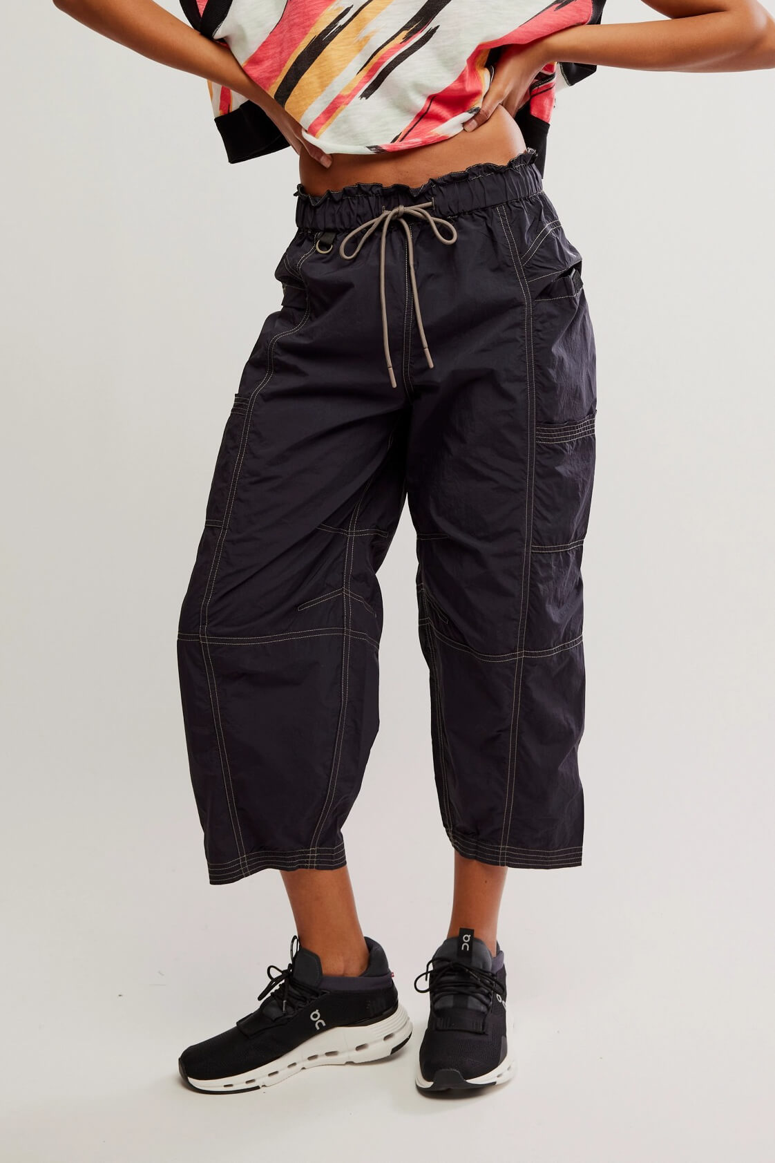 Free People In the Wild pants in black