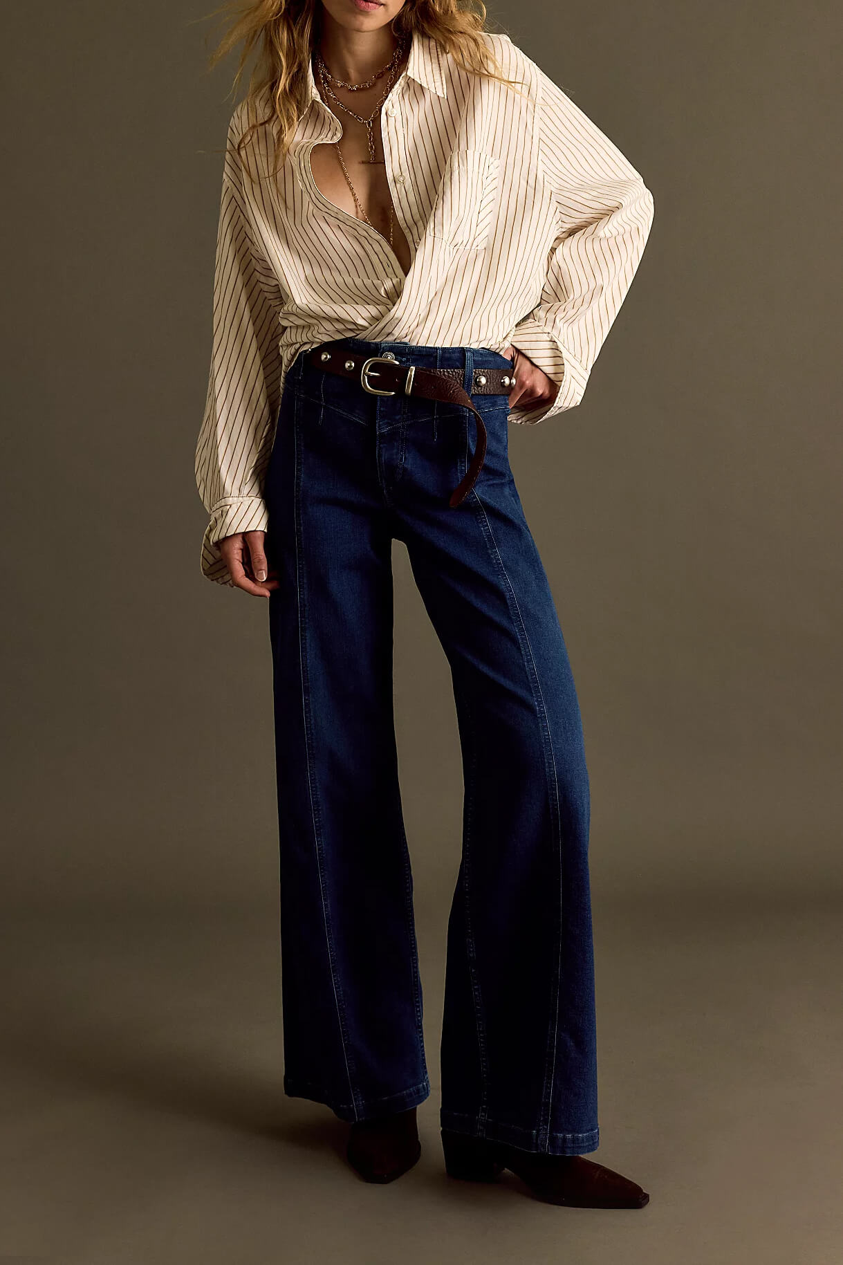 Free People Libre Wide Leg Lock and Key