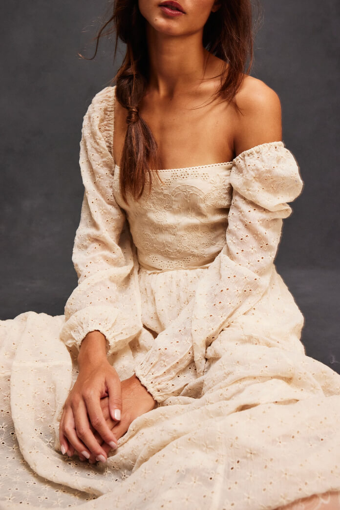 Free People Malina Maxi in tea