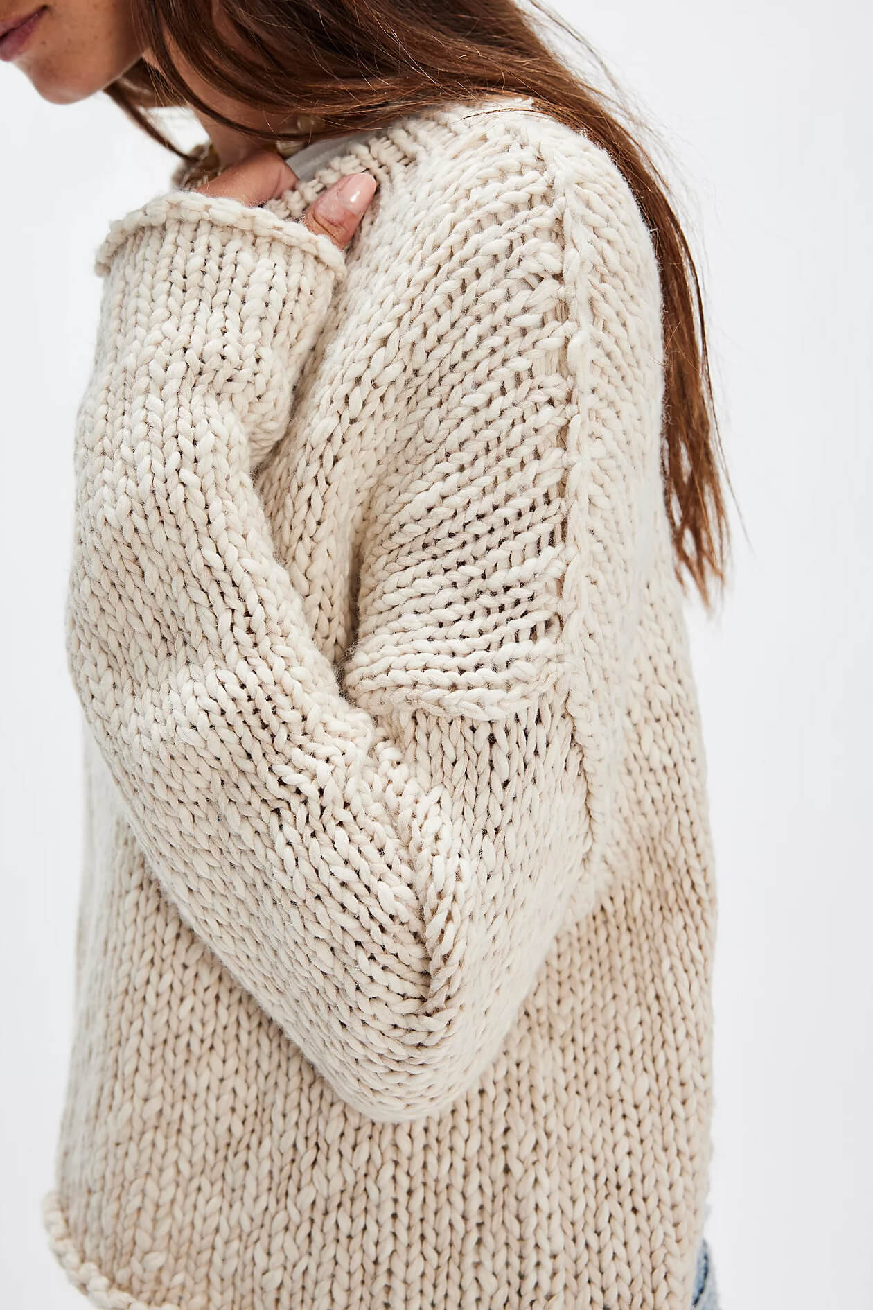 Free People Opal Sweater in tea