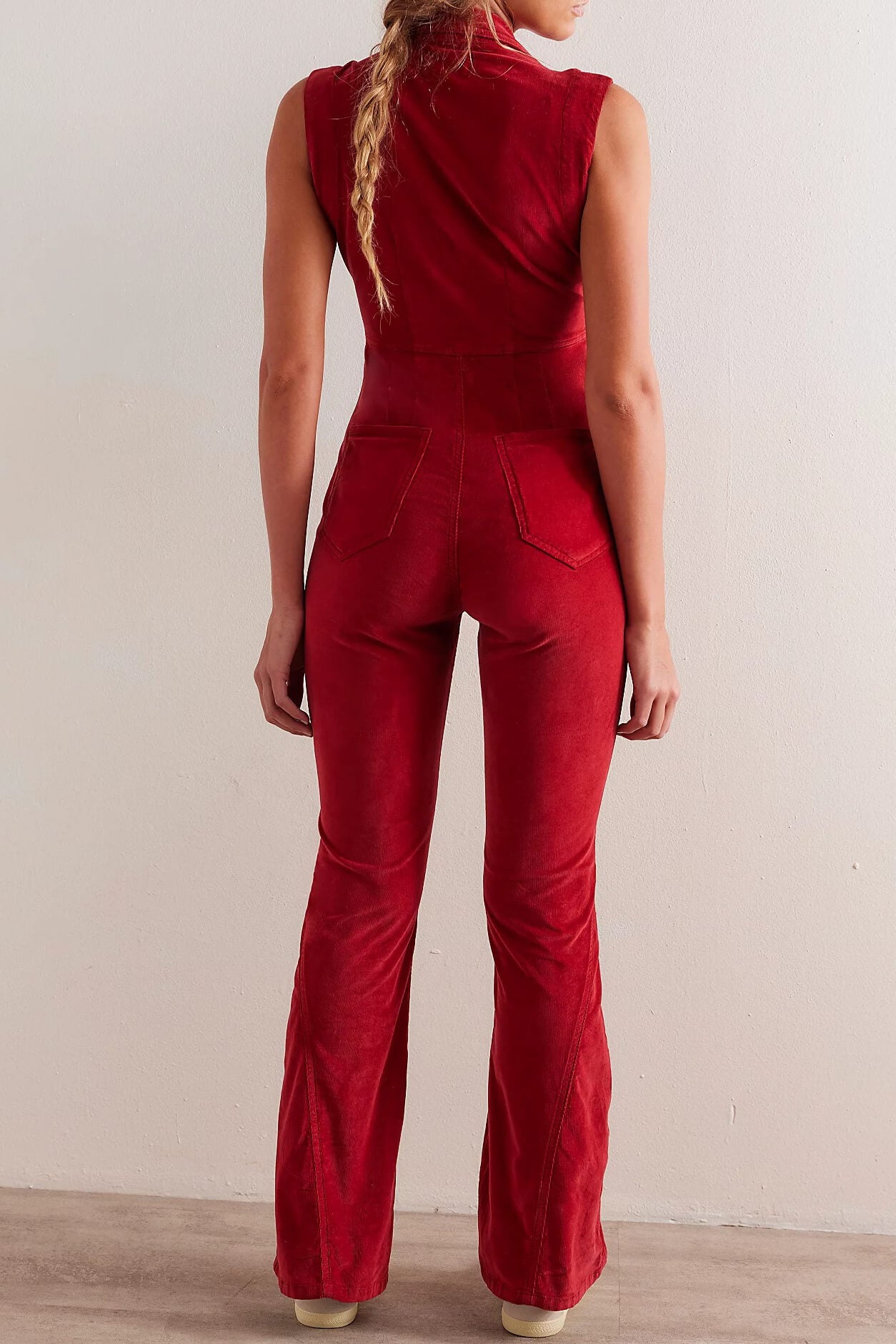 Free People Ring The Alarm One Piece in haute red