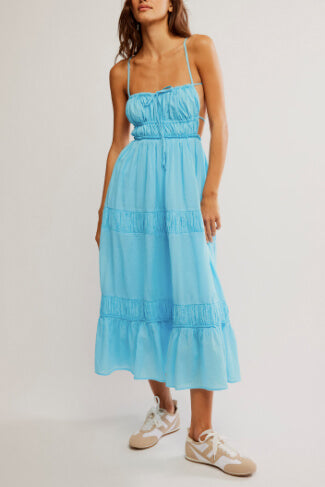 Free People Taking Sides Maxi in Splash