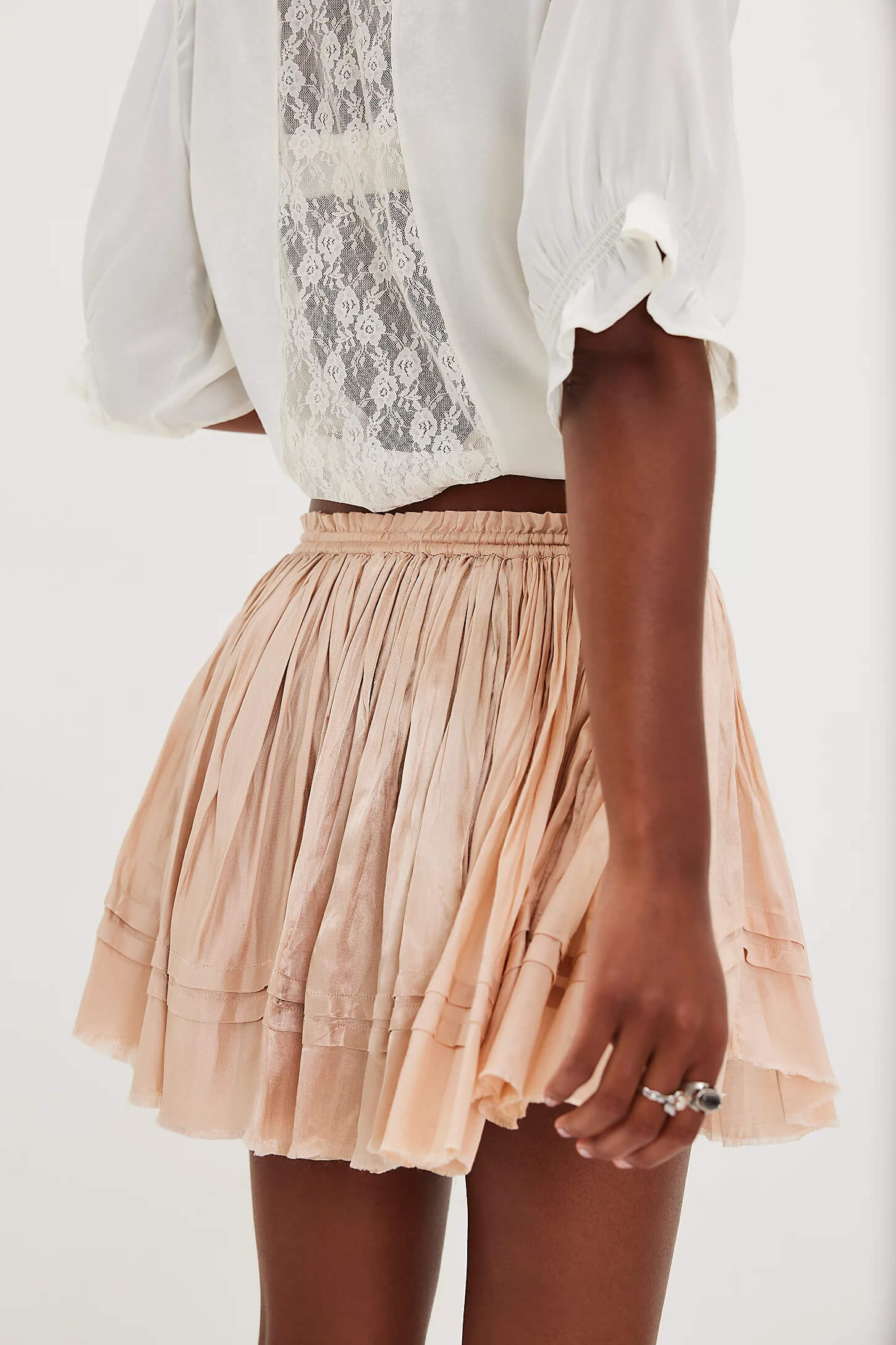 Free People third charm mini in blush