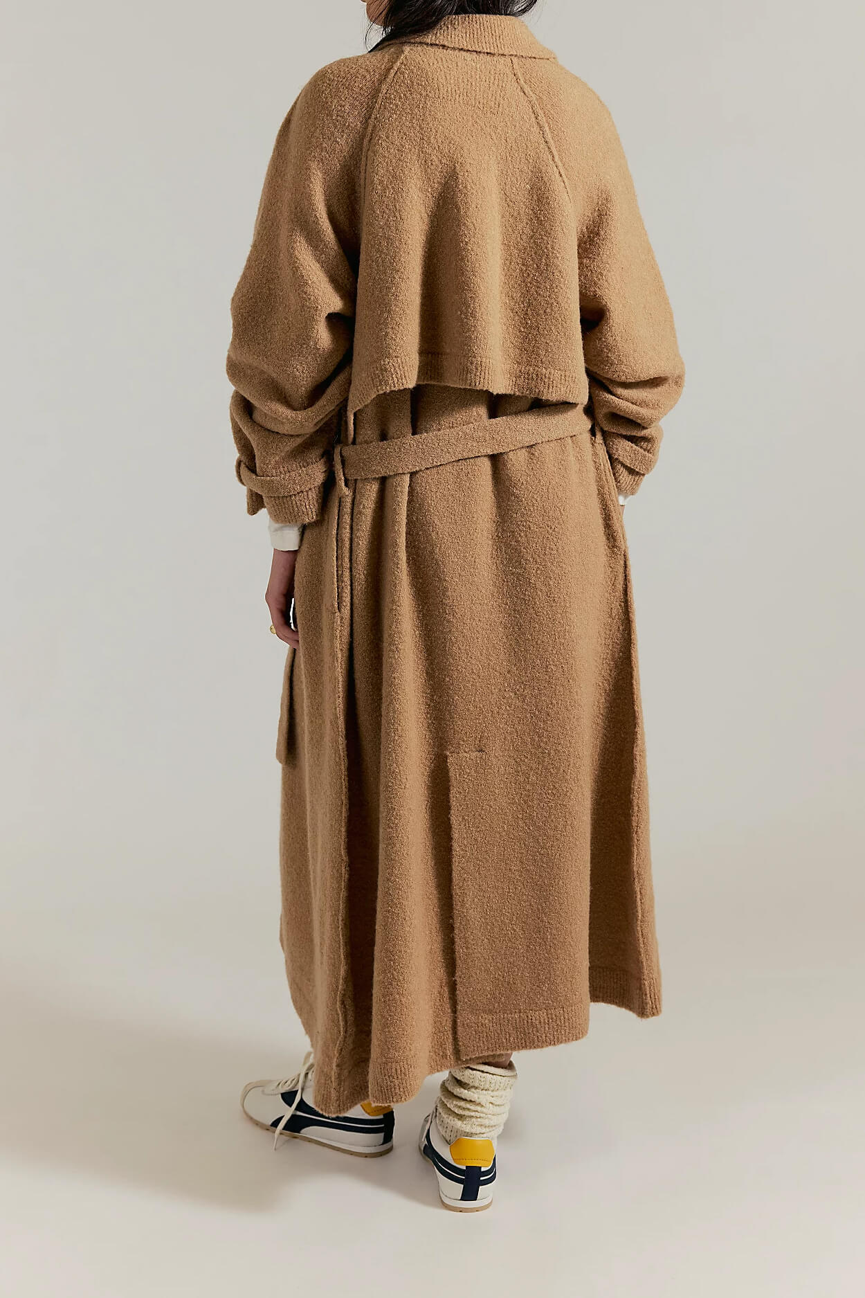 Trespass Trench by Free People in morning sand