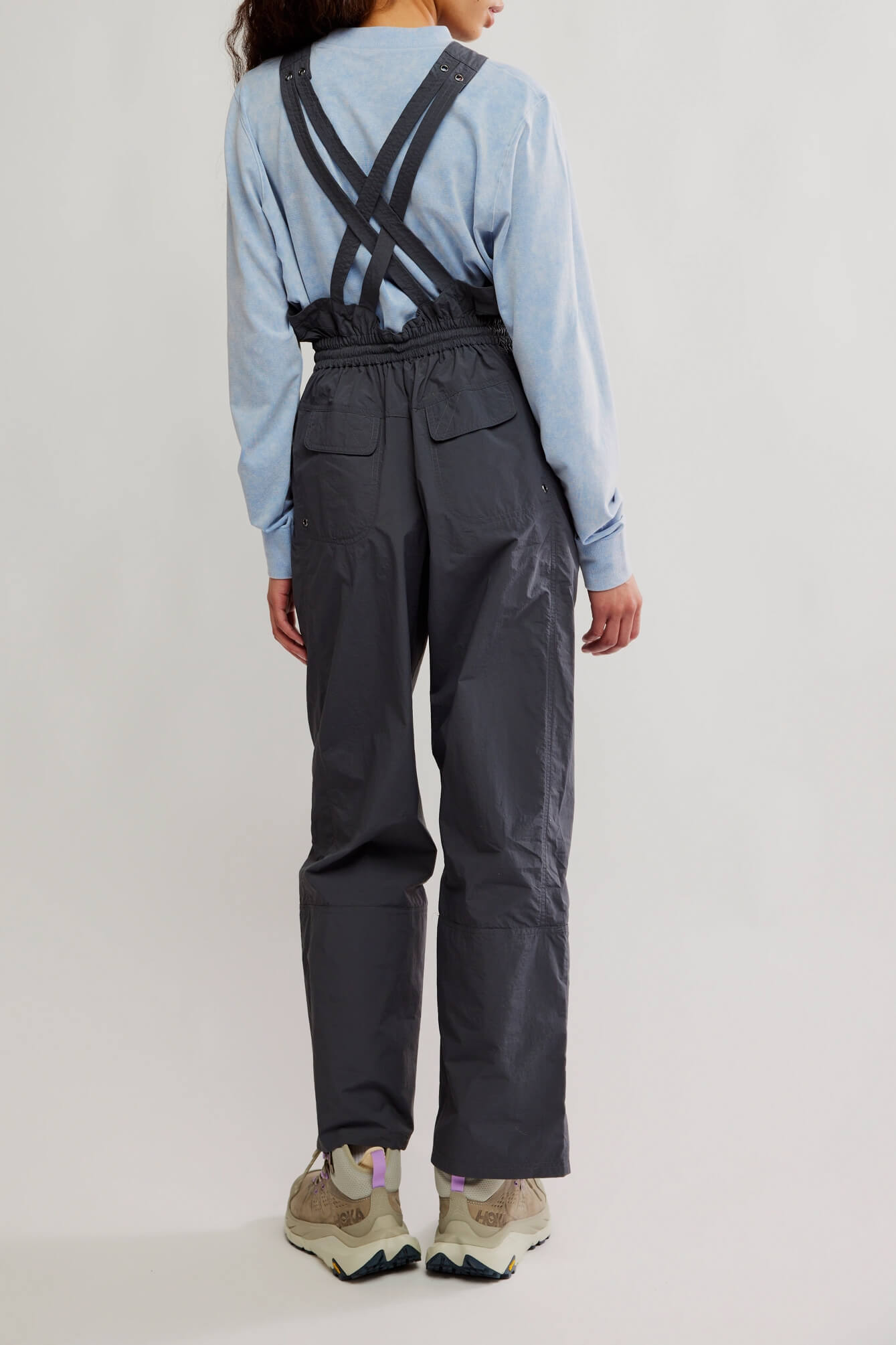 Free People Uphill Onesie in dark shadow