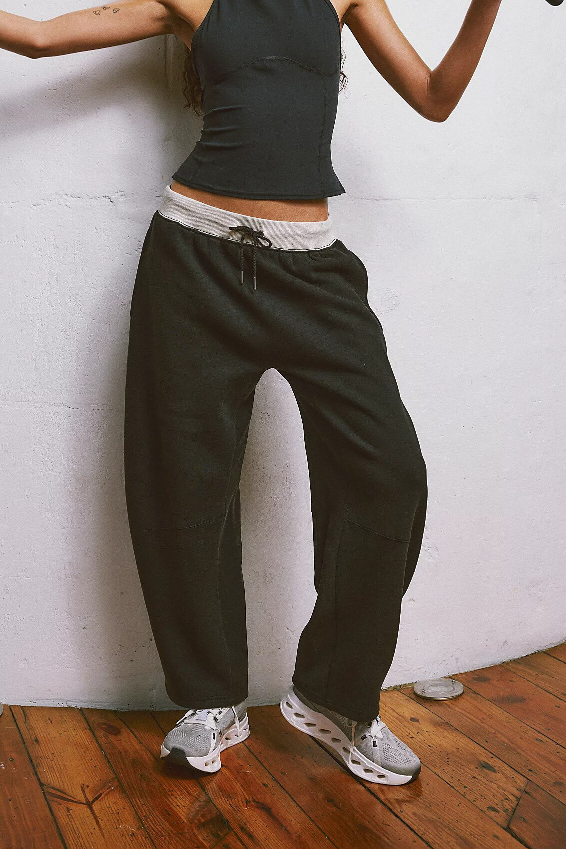 Free People you wish pants in black