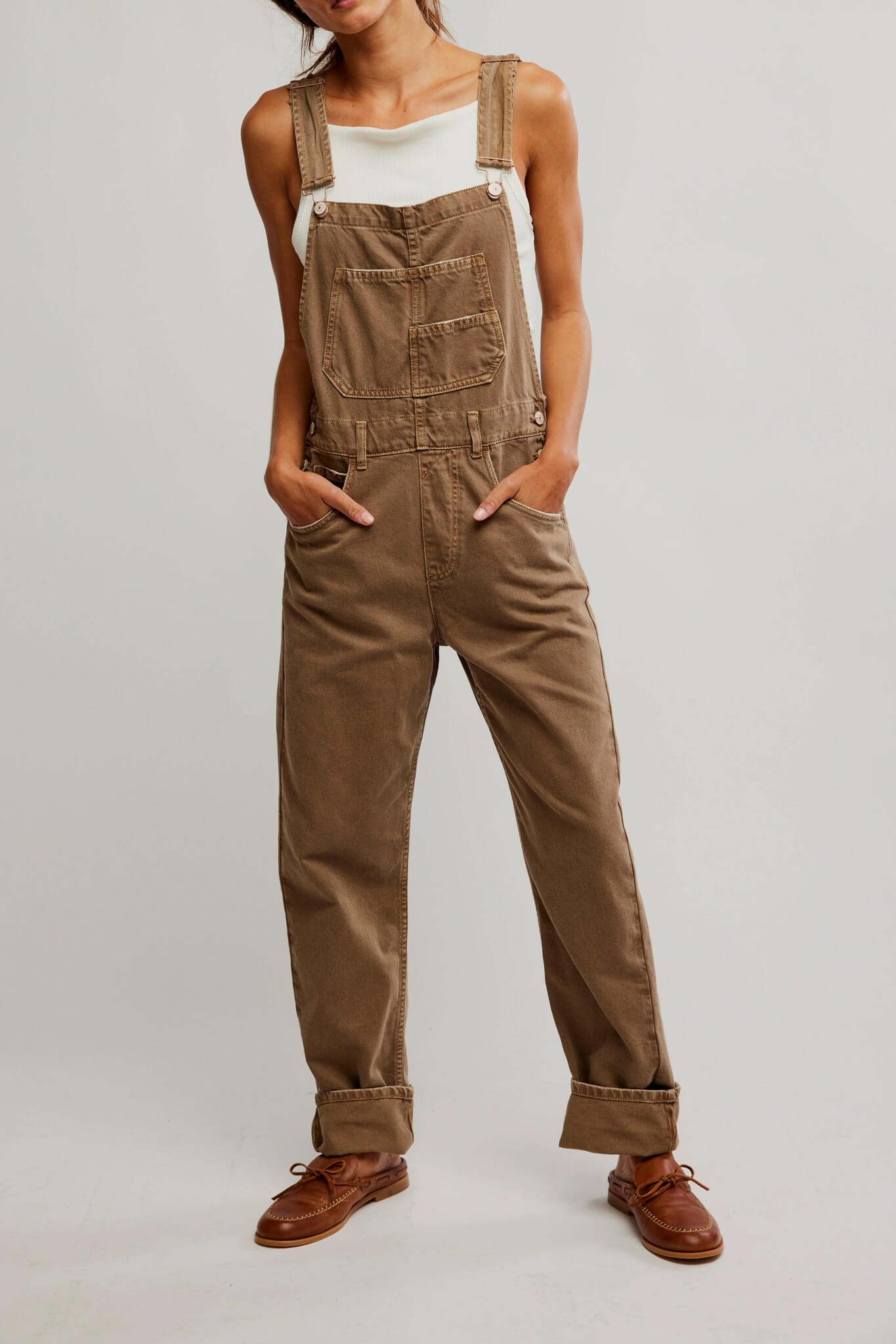 Free People ziggy overalls in lasso