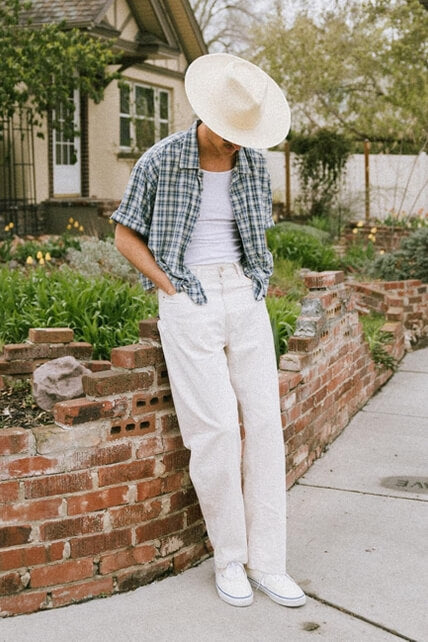 Gigi Pip Alpine Western Palm Fedora