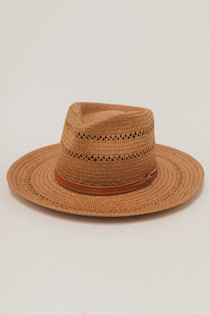 Gigi Pip Amalfi Straw Rancher Hat in natural