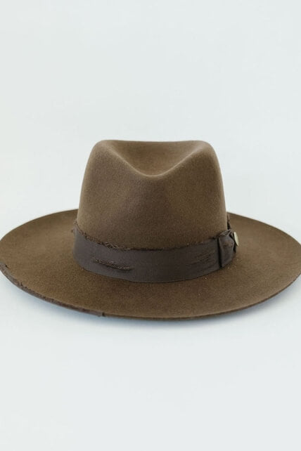 Gigi Pip Delmar Fedora in dark brown