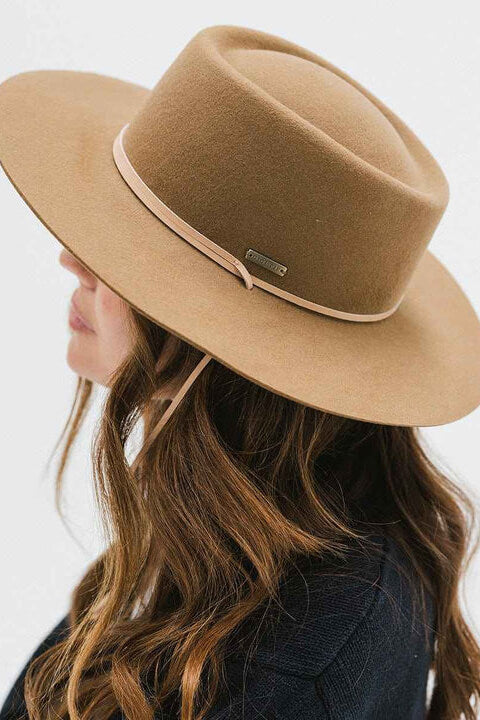 Gigi Pip Wren Telescope Crown Hat in brown