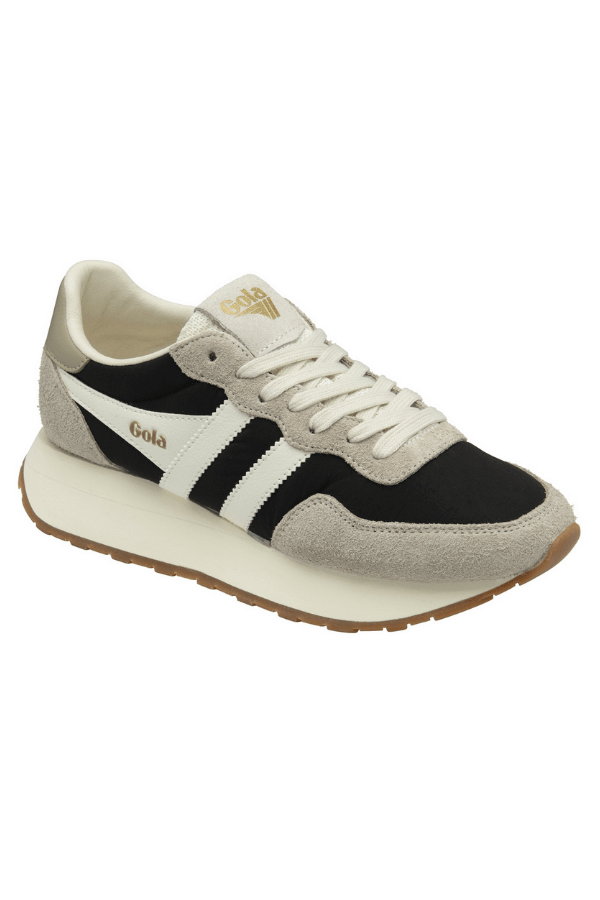 Gola Arizona Shoe in black feather grey