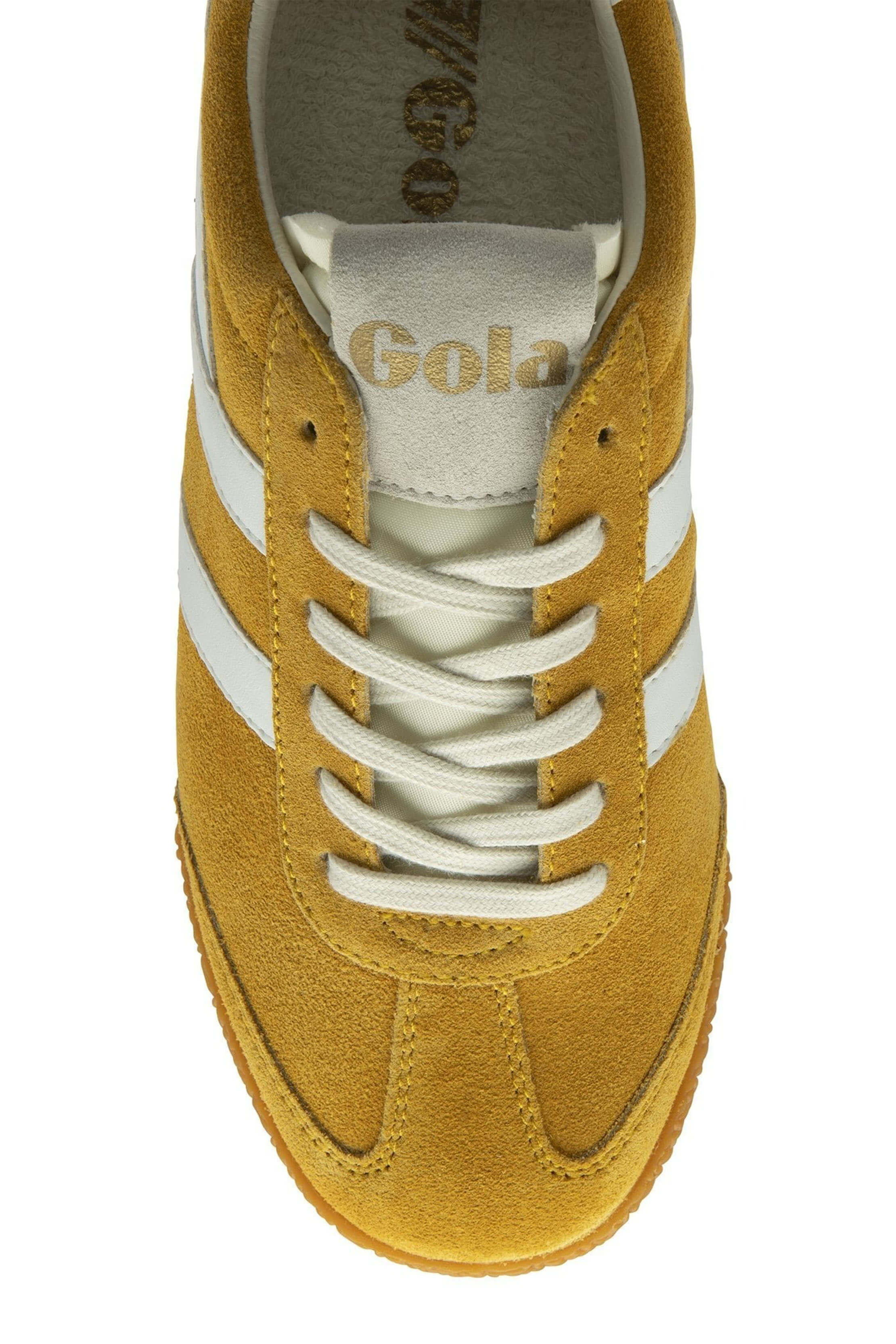 Gola elan sneaker in sun yellow