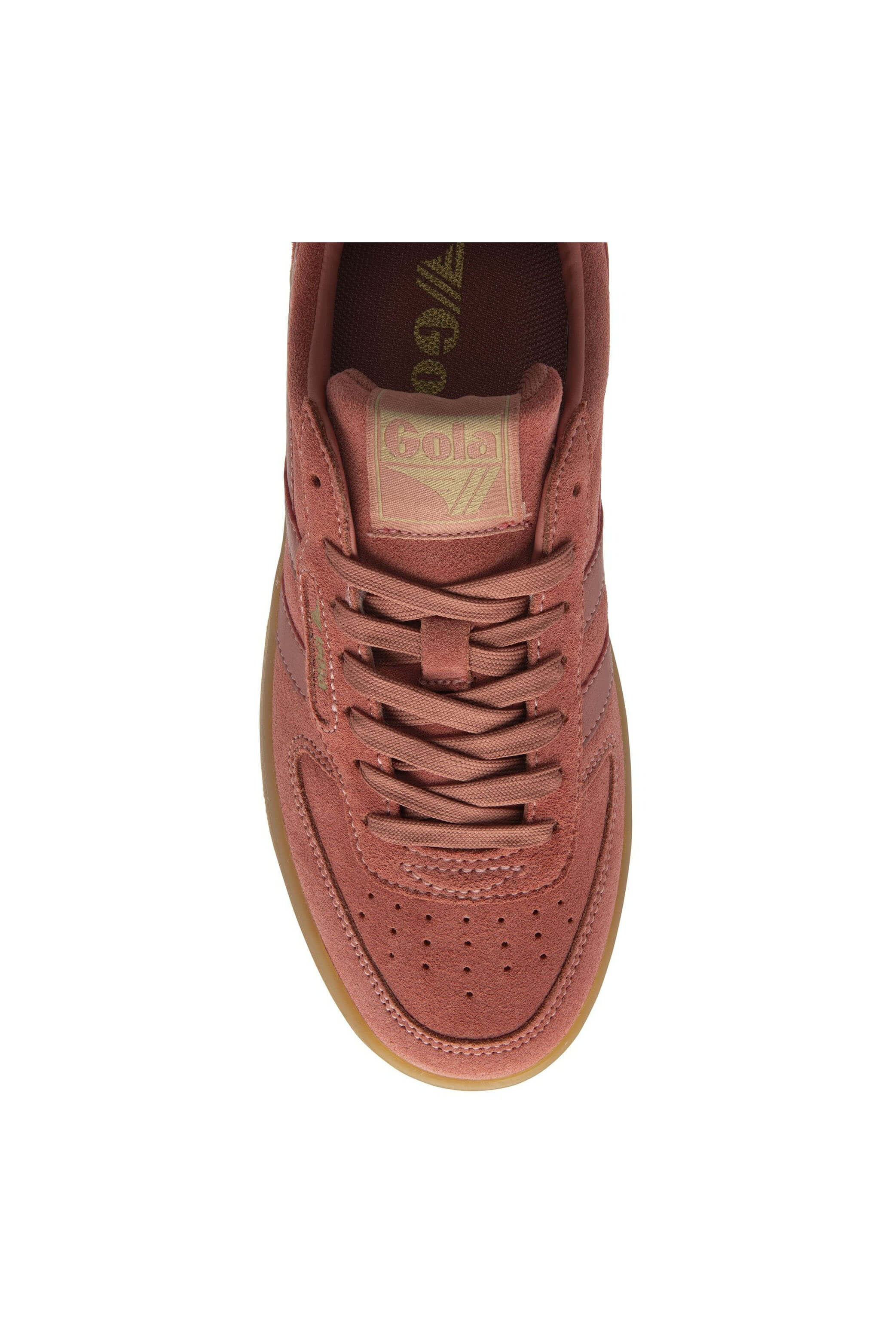 Gola hawk shoe in clay and gum