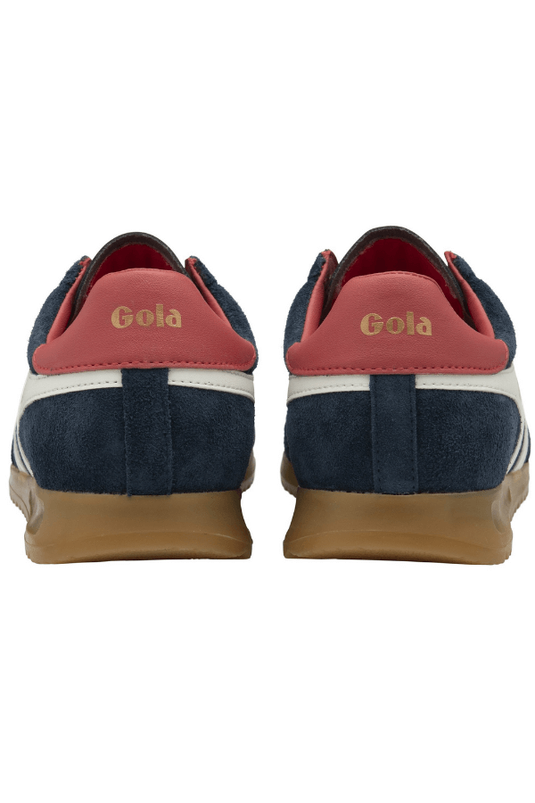 Gola Torpedo Shoes in navy off white and coral