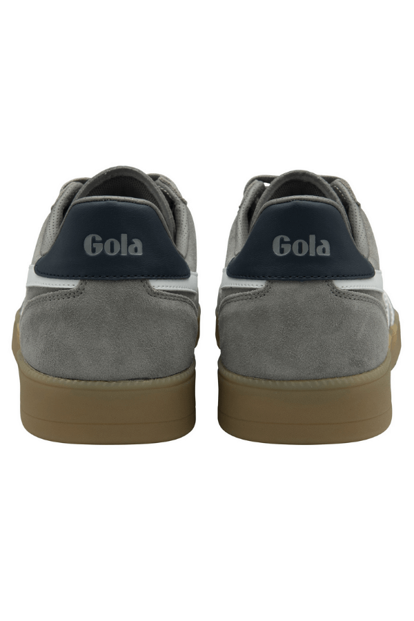 Gola Viper Shoe in cement white navy and gum