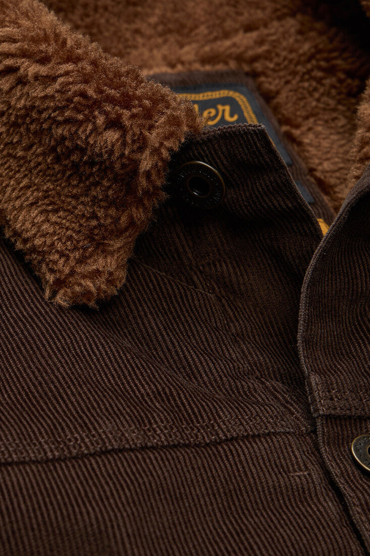 Howler Bros Fuzzy Depot Jacket in bark