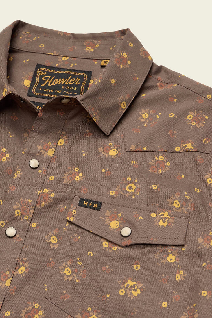 Howler Bros H Bar B Snapshirt in bouquets moral
